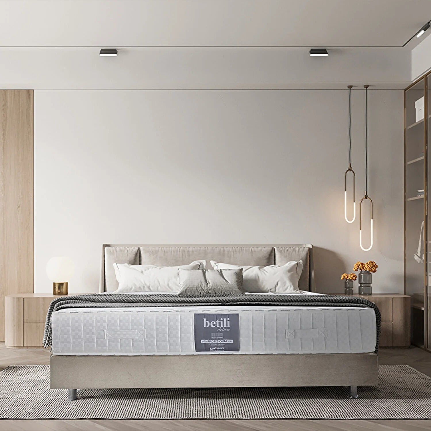 Снимка на хотелски матрак Betili Deluxe – дебел и удобен матрак за хотели от висок клас
