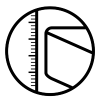 Icon showing mattress height