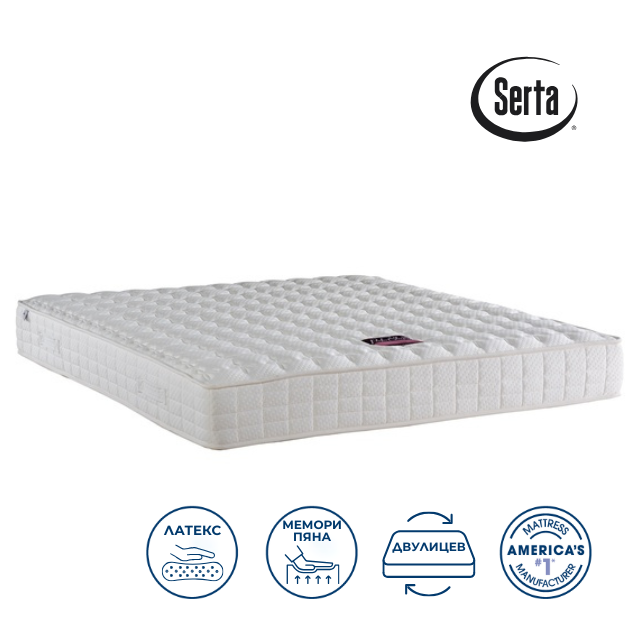 Матрак Serta Perfect Sleeper Twin Латекс и Виско