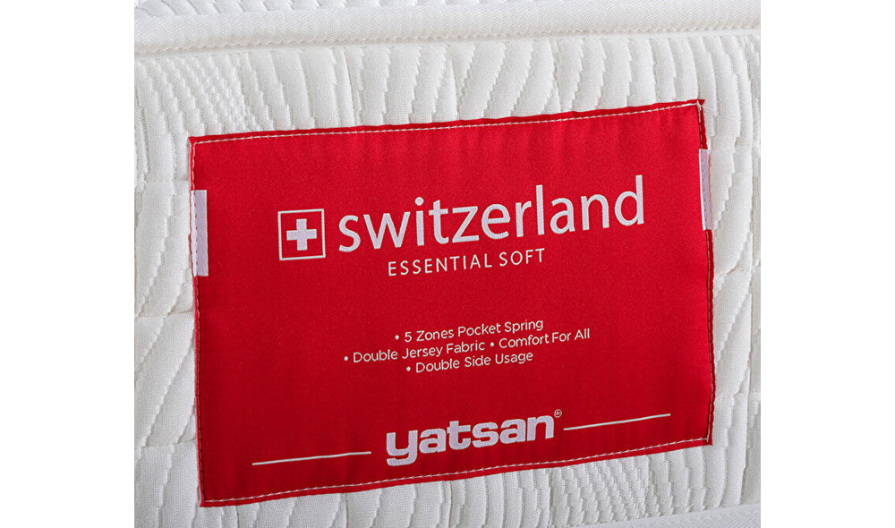 Матрак Switzerland Essential снимка на етикет