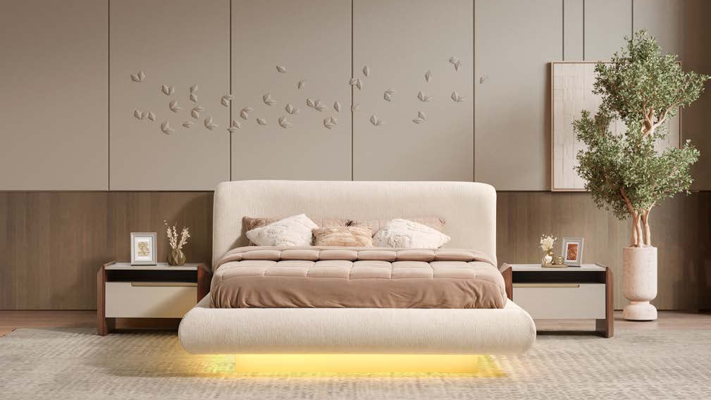 Photo of the bed in set Gloria
