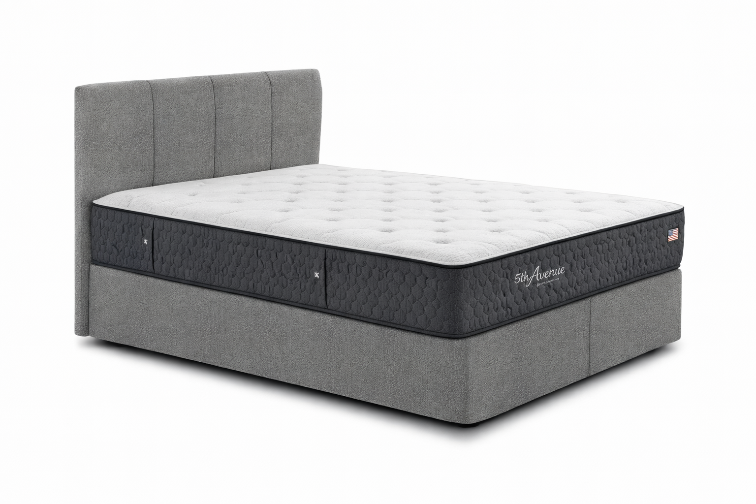 Тапицирано легло Perla с матрак Serta Tribeca 100x200