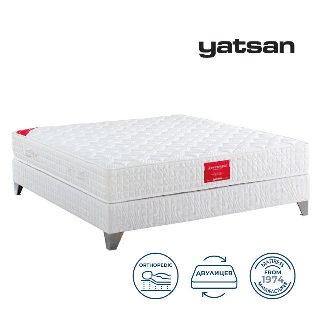 Матрак Yatsan Switzerland Essential Soft 140x200 см