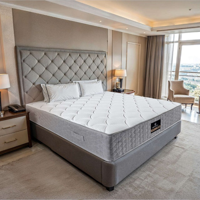 Serta Hilton Suite Dreams – хотелски матрак – изглед в уютна хотелска стая